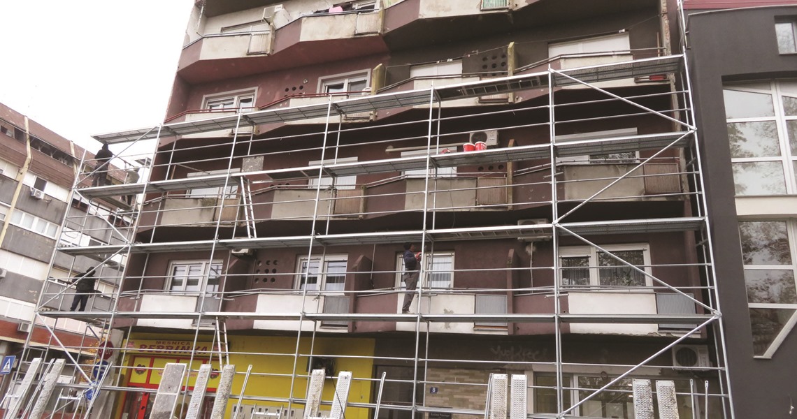 Posavska Hrvatska : Uređuju se dva najstarija nebodera