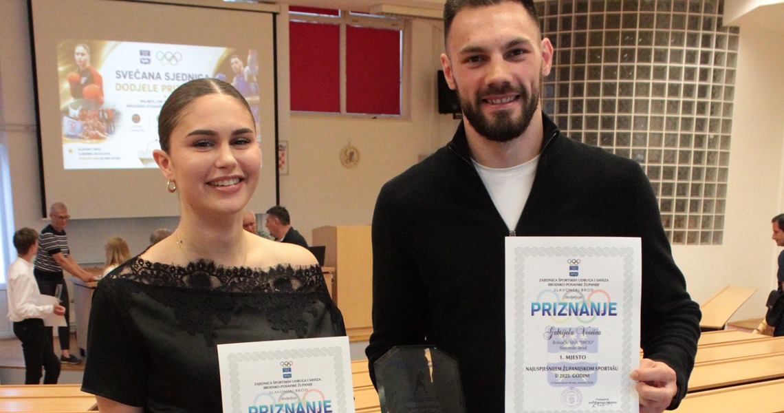 Posavska Hrvatska : Lujić, Veočić, košarkašice, odbojkaši